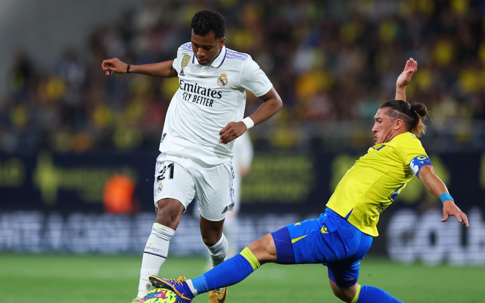 Кадис и Реал Мадрид играят при резултат 0:0 в мач от