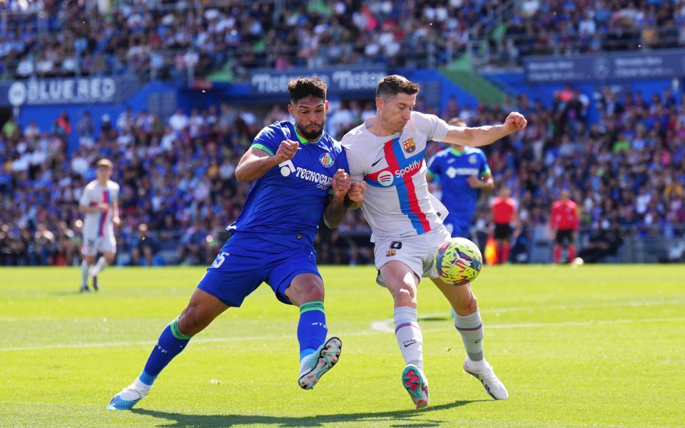 Барселона направи реми при гостуването на Хетафе в Ла Лига,