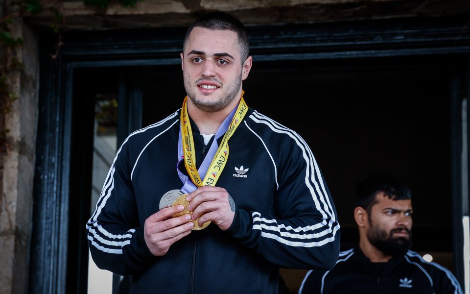 Посрещане на Карлос Насар в България след Европейското първенство, 21.04.2024 г.