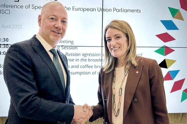  Председателят на Народното събрание означи, че България разчита на поддръжка от Европейската комисия и сътрудниците за подсилване на българо-турската граница 