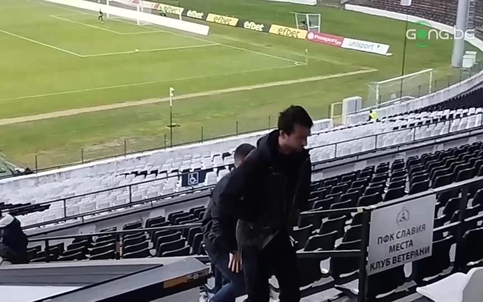 Един от най-опитните в състава на Славия - Дарко Тасевски,