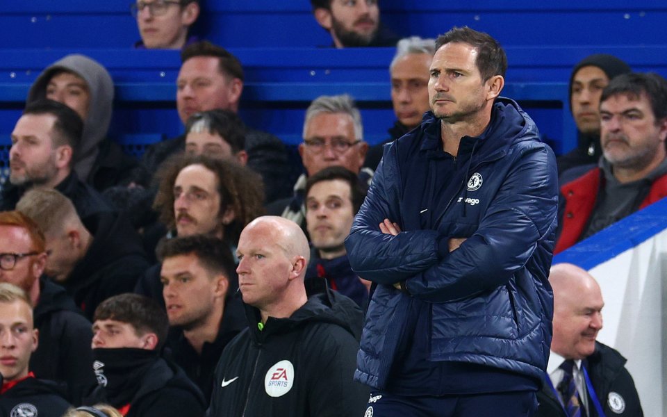 Временният мениджър на Челси Франк Лампард трябваше да преглътне поредно