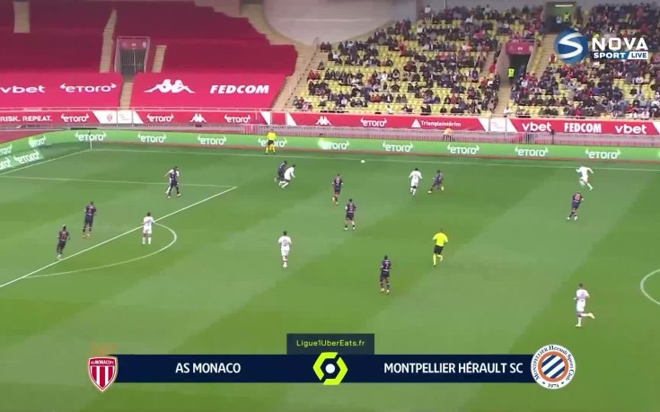 Монако - Монпелие 0:4 /репортаж/