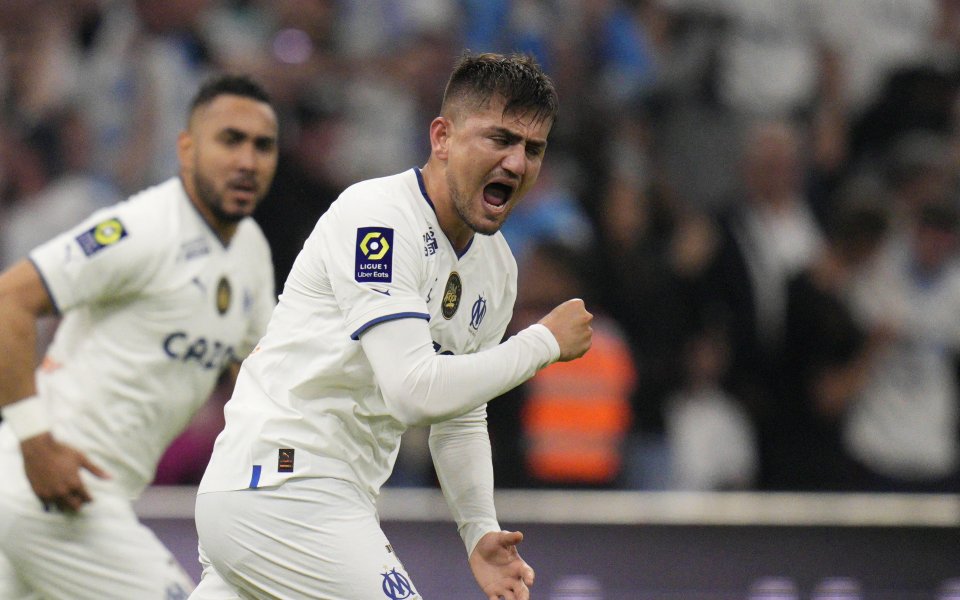 Отборът на Олимпик Марсилия загуби с 1:2 визитата си на