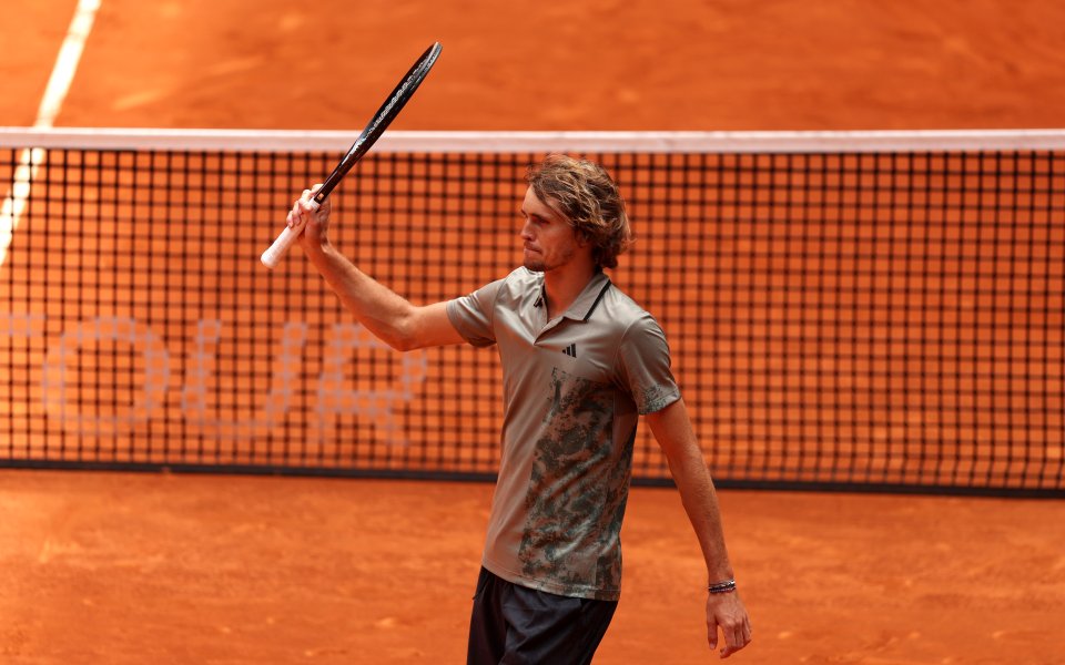 Юго Грение - Александър Зверев 0:2 сета / ATP Мастърс 1000, Мадрид, трети кръг, 30.04.2023 г.