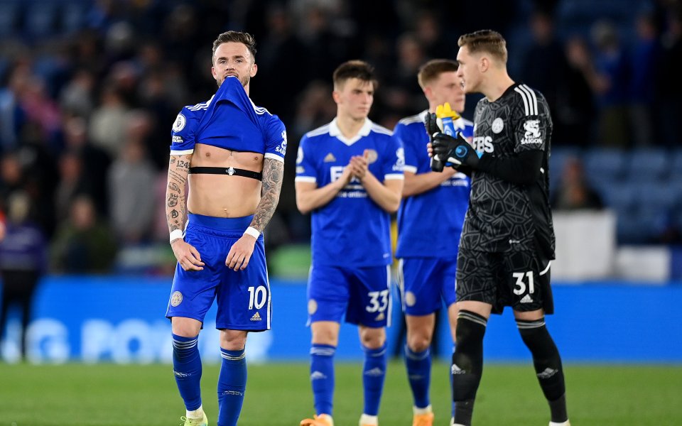 Лестър - Евертън, Висша лига