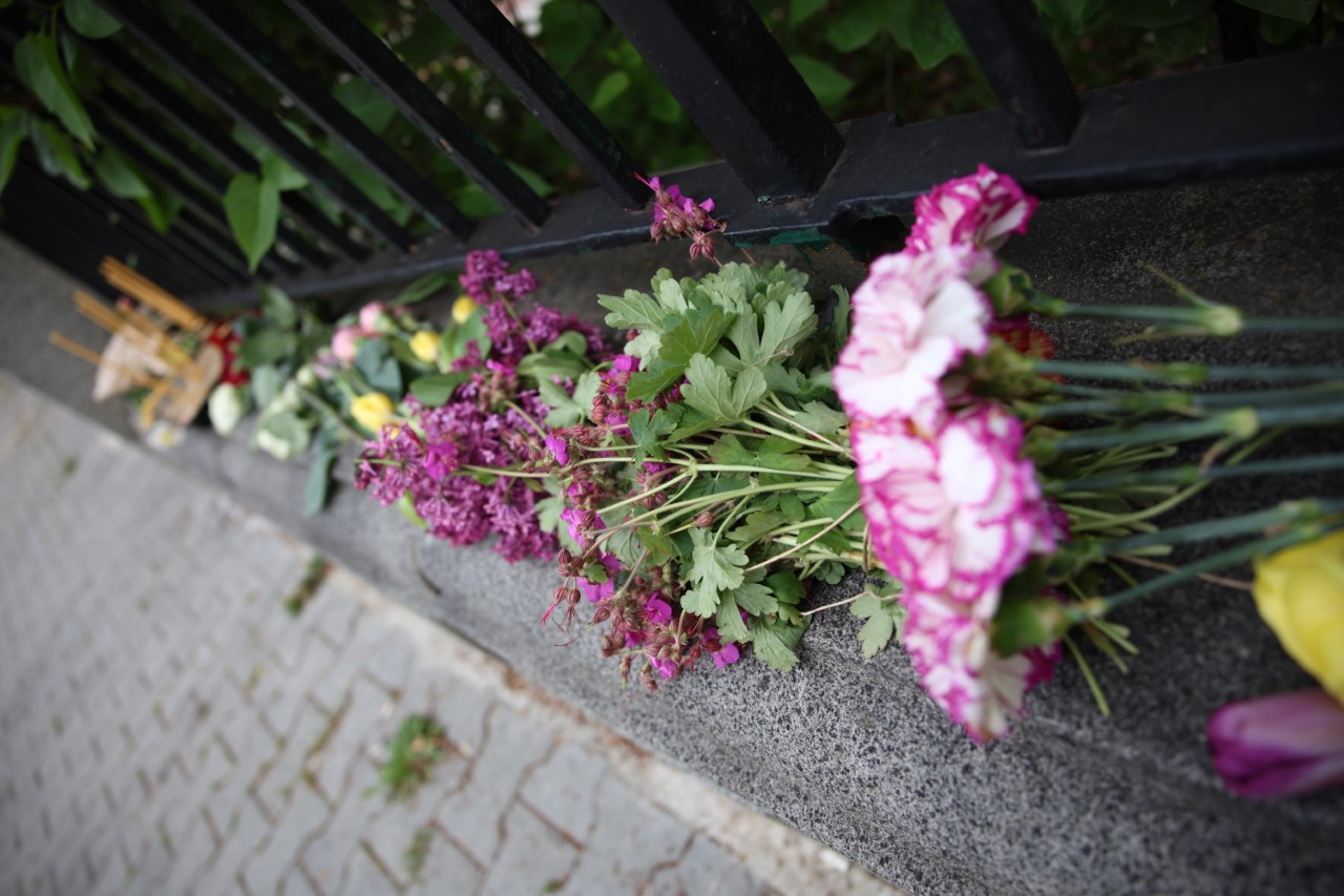 <p>Столичани положиха цветя пред посолството на Сърбия у нас в памет на загиналите при трагичните случаи през последните дни в западната ни съседка</p>