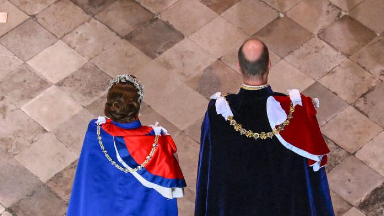  Вижте величествените Кейт Мидълтън и принц Уилям на коронацията на крал Чарлз 