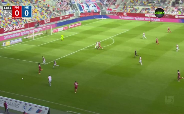 Фортуна Дюселдорф - Холщайн Кийл 3:0 /репортаж/