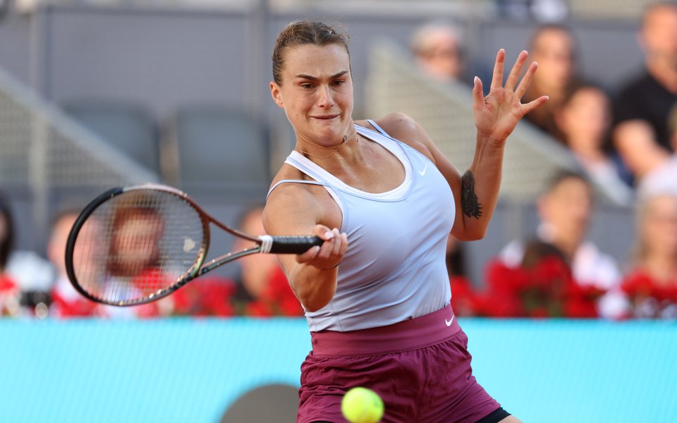 Най-добрата тенисистка от Беларус Арина Сабаленка отговори на въпрос за