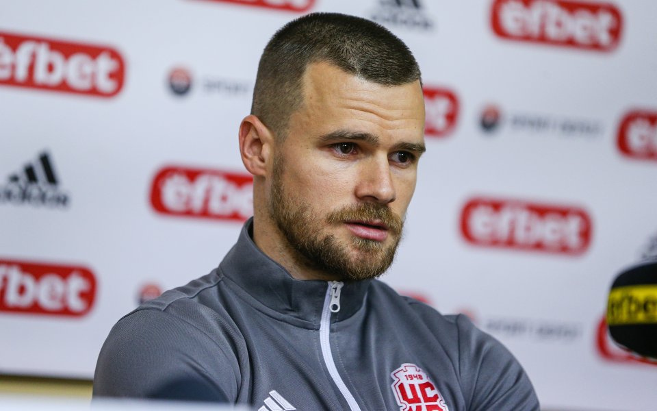 Играчът на ЦСКА 1948 Радослав Кирилов заяви, че е доволен