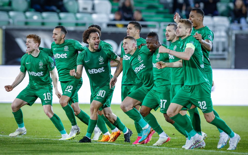 Лудогорец трябваше доста да се потруди, за да заслужи място