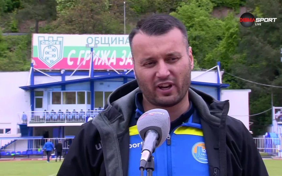 Треньорът на Марица - Николай Димитров, говори след поражението с