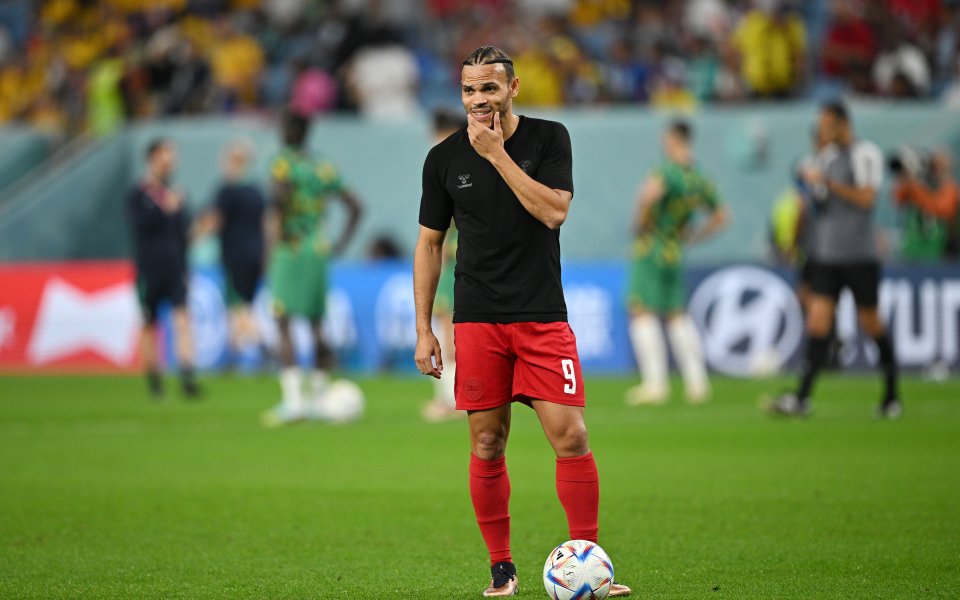 Датският нападател Мартин Брайтуайт заяви, че се е чувствам много