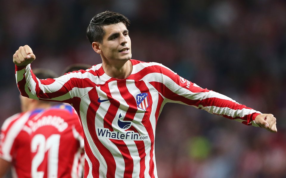 Нападателят на Атлетико Мадрид Алваро Мората може да премине в