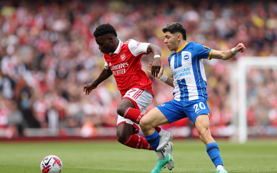 Арсенал и Брайтън играят при в сблъсък от 36-ия кръг на