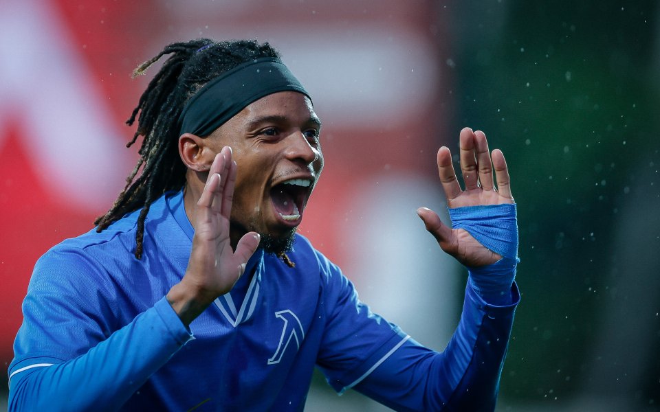 Двамата защитници на Левски - Жереми Петрис и Келиан ван