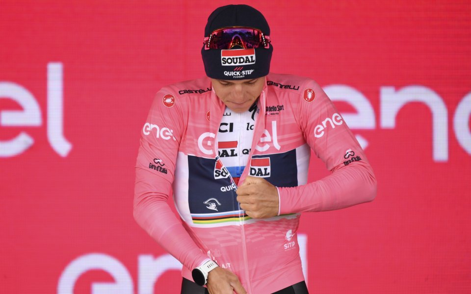 Ремко Евенепул отново поведе в Джирото, след като спечели и втория часовник