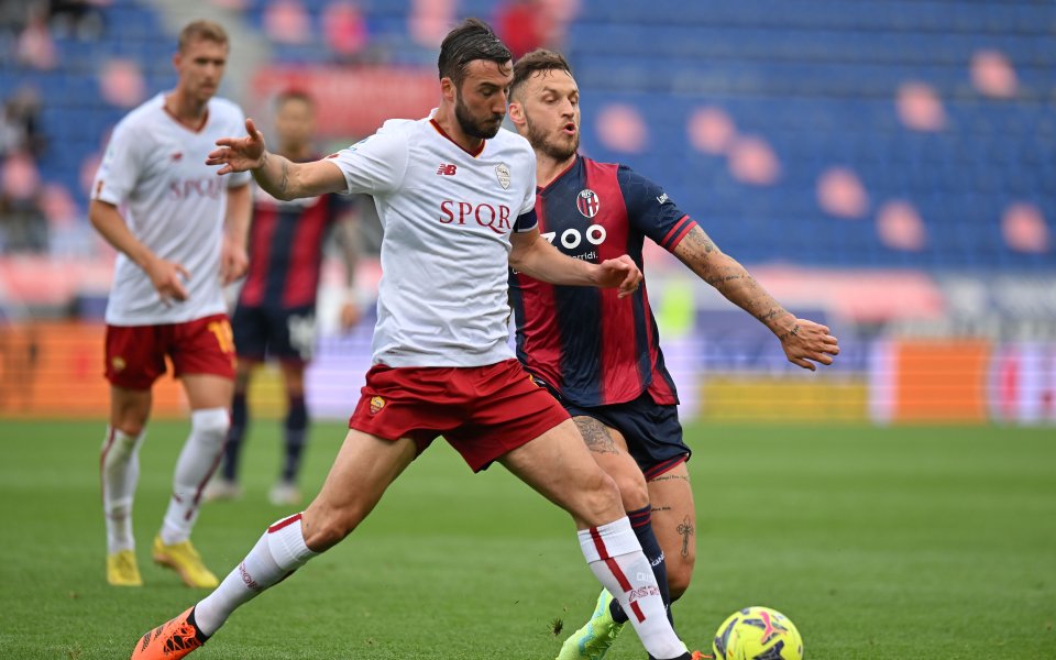 Болоня и Рома завършиха 0:0 в мач от 35-ия кръг