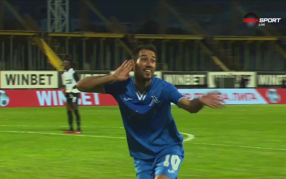 Ивелин Попов се разписа в 40-ата минута на двубоя срещу