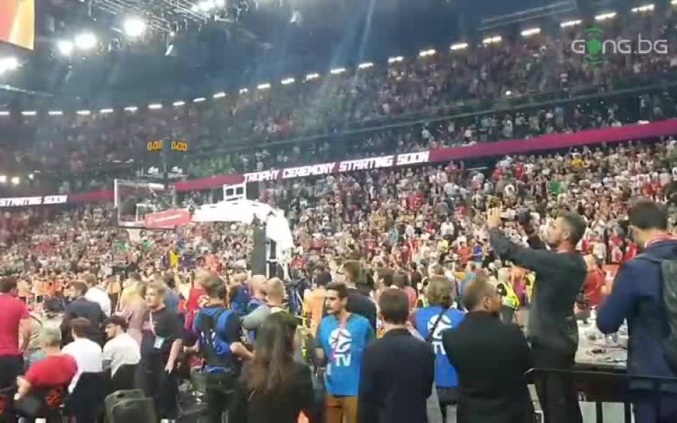 Реал Мадрид е новият европейски клубен шампион в баскетбола. Белите