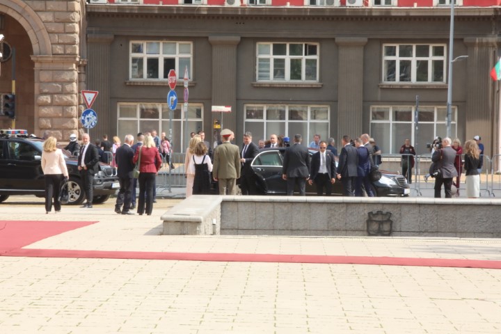 <p>Президентът на Хърватия Зоран Миланович на посещение у нас</p>