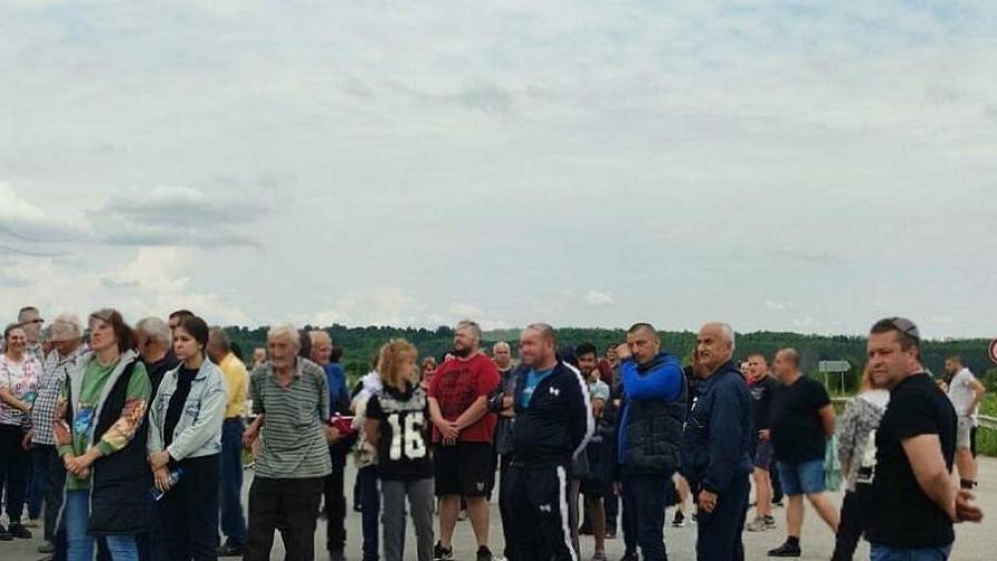 Заради чести катастрофи: Протест блокира Е-79 край Враца