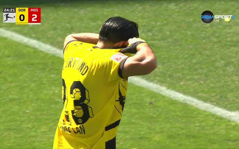 Шокът за жълто-черните“ продължи и в 24-ата минута, когато Майнц