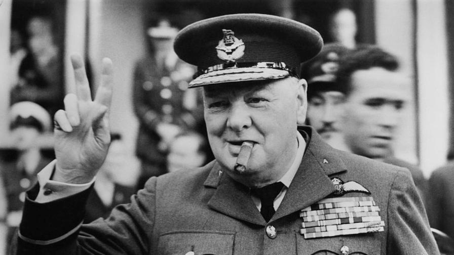 Недопушена пура на Уинстън Чърчил се предлага на търг