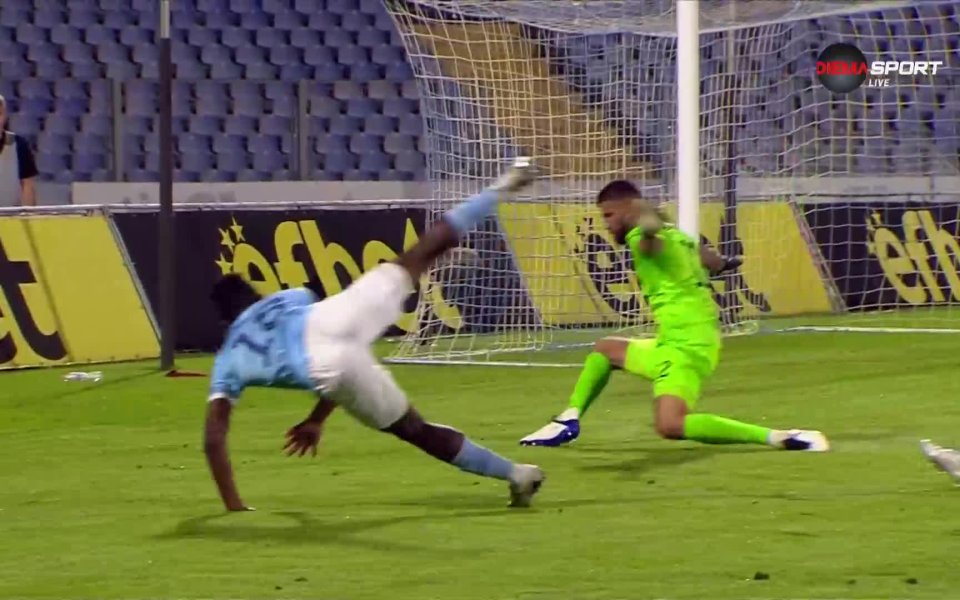 Ласана Н'Диайе изравни резултата за Арда срещу Славия в 89-ата