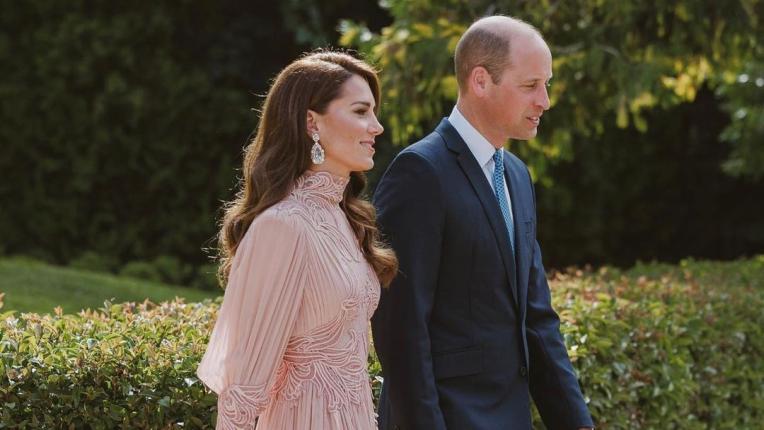 Кейт и Уилям на кралска сватба в Йордания
