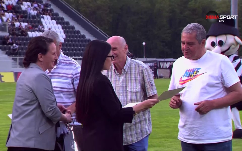 Куп легенди на Локомотив Пловдив, между които Христо Бонев, Гочо