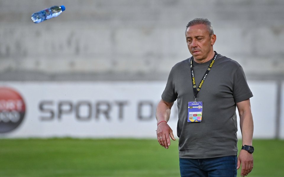 Старши треньорът на Черно море – Илиан Илиев, отдаде загубата