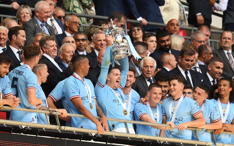 Манчестър Сити - Манчестър Юнайтед, ФА Къп, награждаване
