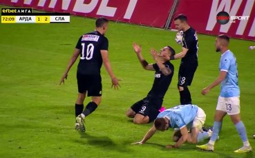 Представянето на Ахмед Ахмедов в последните срещи на Славия