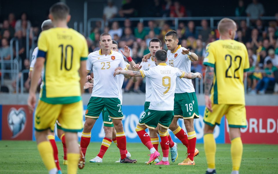 Българският национал - Валентин Антов, говори след равенството 1:1 в