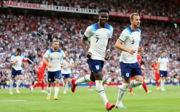 Англия и Северна Македония играят при 4 0 в мач четвъртия