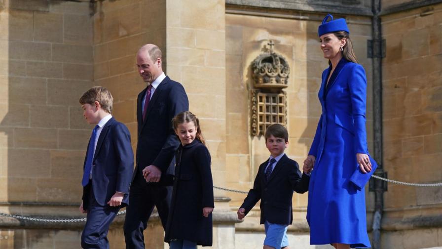 Защо трите деца на принц Уилям и Кейт Мидълтън не я посетиха в болницата