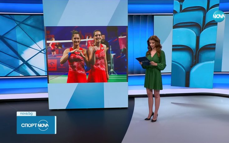 Габриела и Стефани Стоеви на финал на Европейските игри