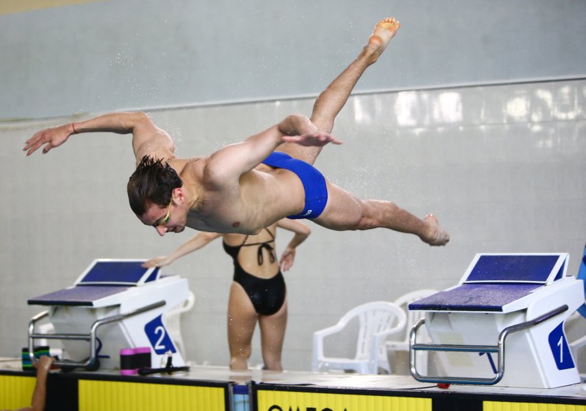 Антъни Иванов и Йосиф Миладинов на Държавното първенство по плуване1
