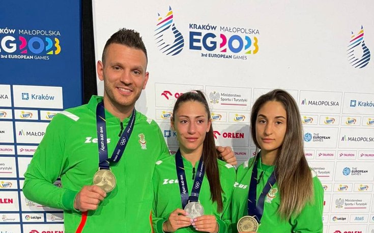 Криси Николова остана със сребро от Европейските игри