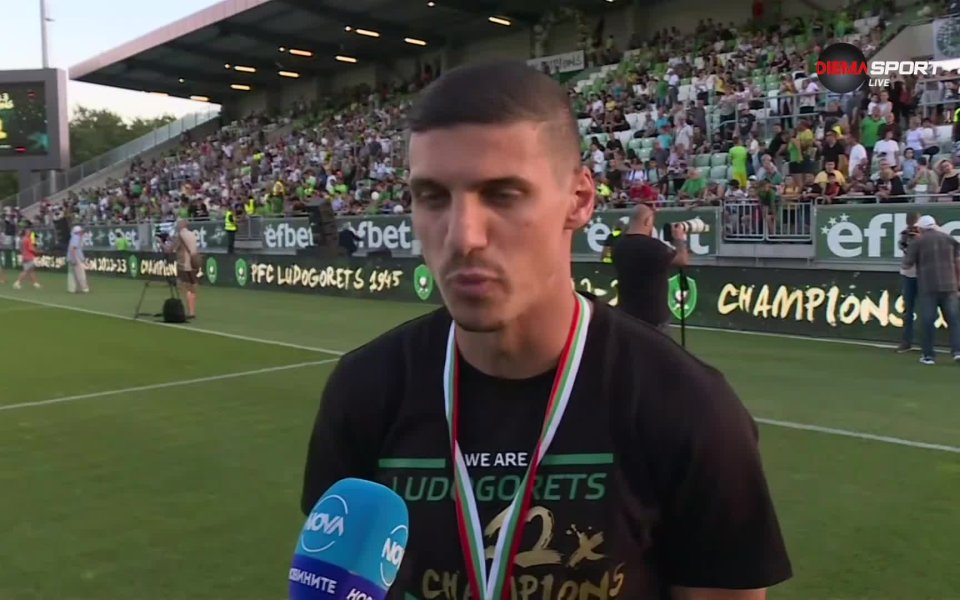 Един от лидерите на Лудогорец – Кирил Десподов, не скри