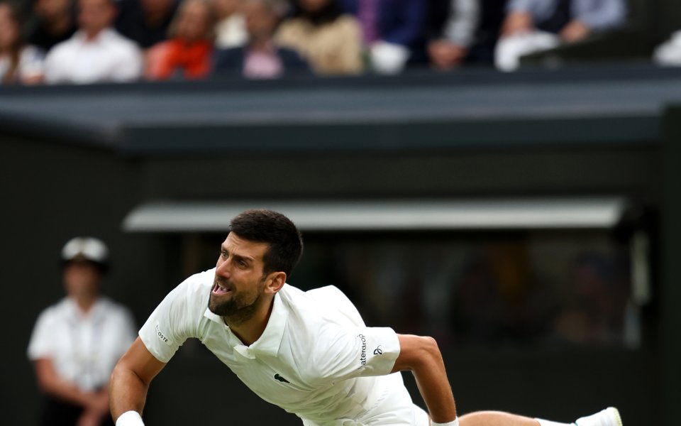 Яник Синер - Новак Джокович 0:3 сета / Уимбълдън, 1/2-финал, 14.07.2023 г. - втора галерия