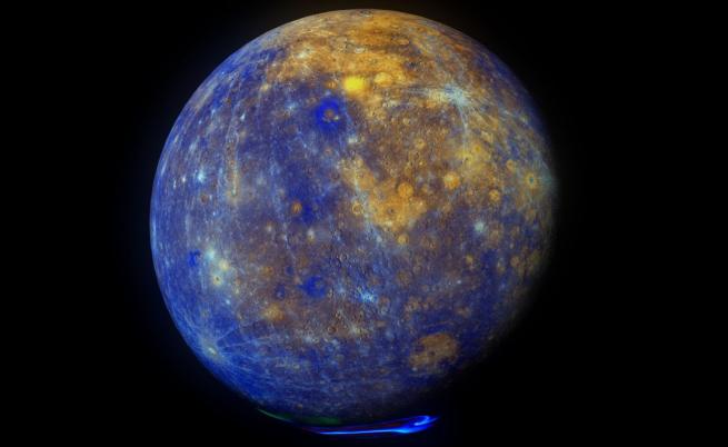 Откритие на Меркурий: Полярните сияния са възможни без атмосфера