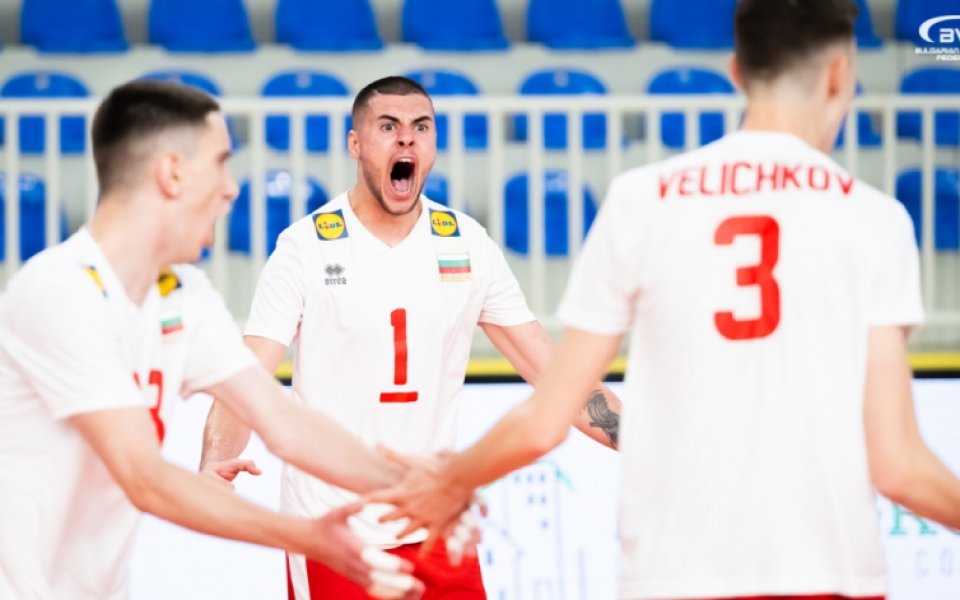 България постигна пета поредна победа и ще играе полуфинал на ЕвроВолей 2023