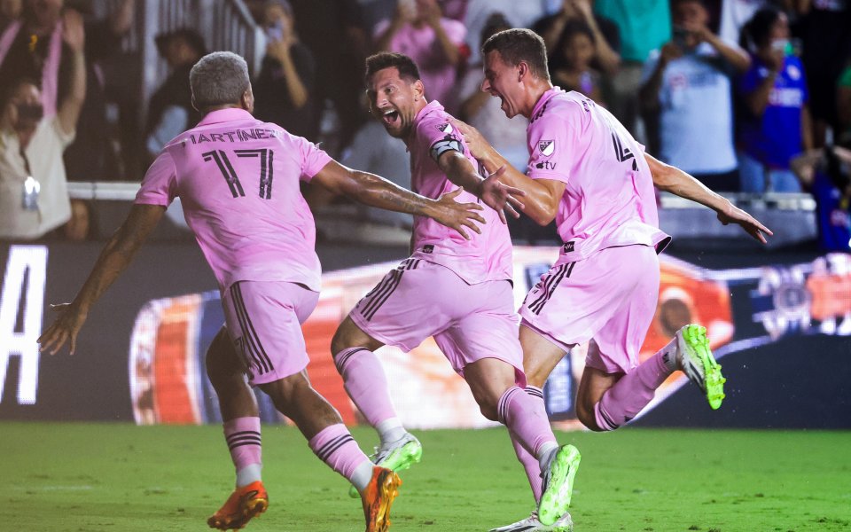 Лионел Меси дебютира за Интер Маями с победен гол в