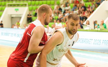 Мъжкият национален отбор по баскетбол играе срещу Австрия при резултат 29 24