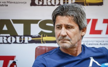 Старши треньорът на Левски Николай Костов даде пресконференция преди