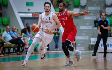 Гардът на мъжкия национален отбор на България по баскетбол Борислав