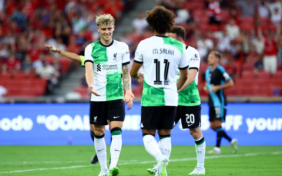 Ливърпул разгроми с 4:0 Лестър Сити в контролна среща, която